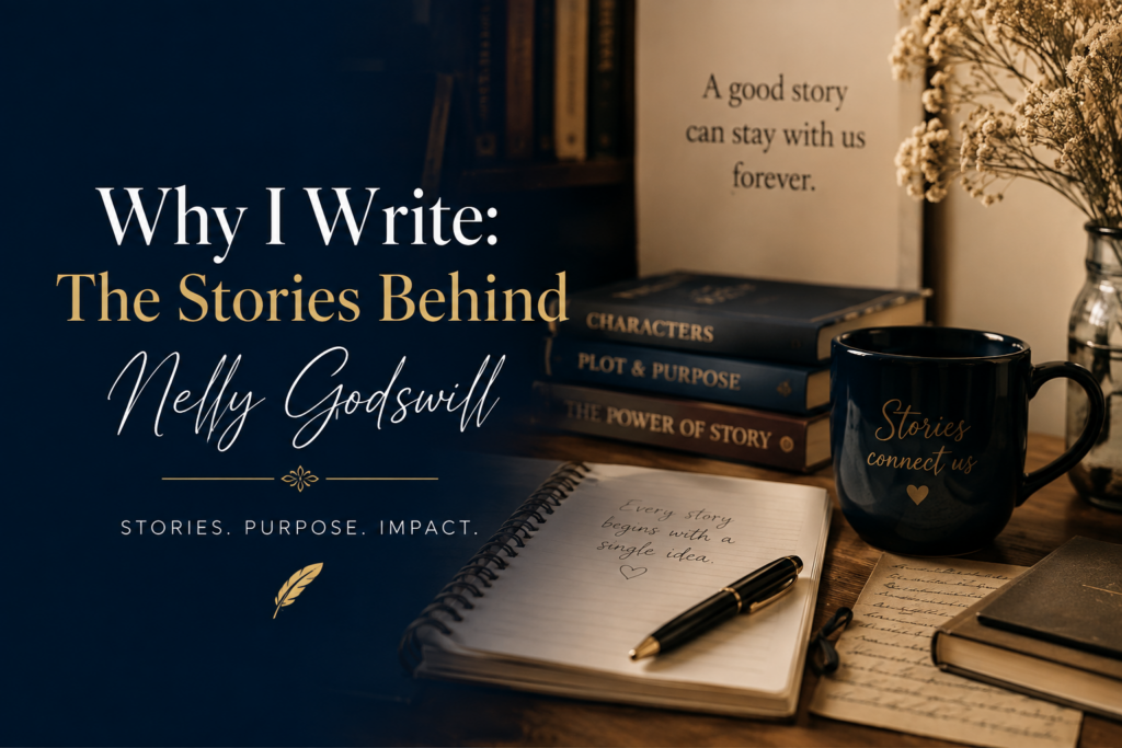 Why I Write: The Stories Behind Nelly Godswill