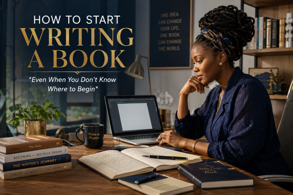 how to start writing a book